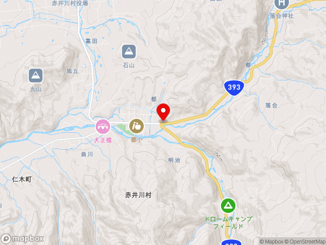北海道の道の駅 あかいがわの地図