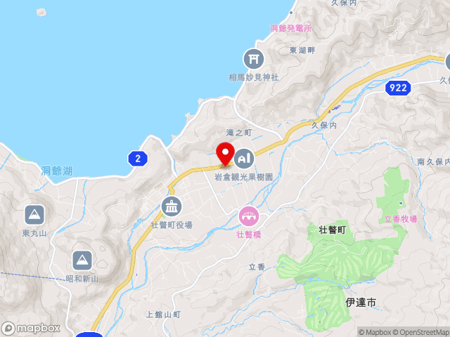 北海道の道の駅 そうべつ情報館ｉ（アイ）の地図