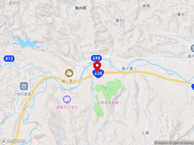 北海道の道の駅 しりうちの地図