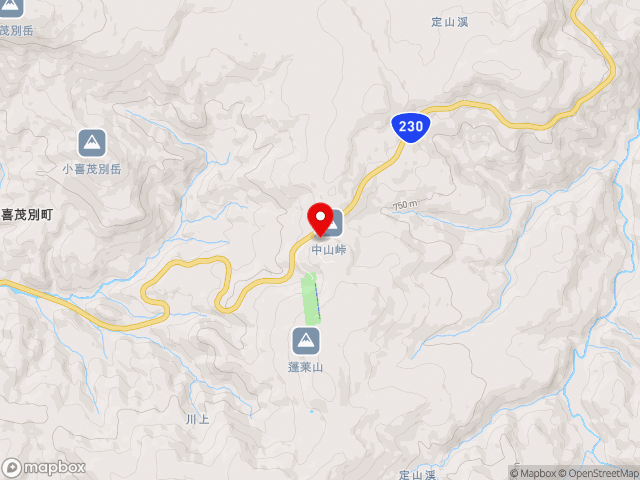 北海道の道の駅望羊中山の地図