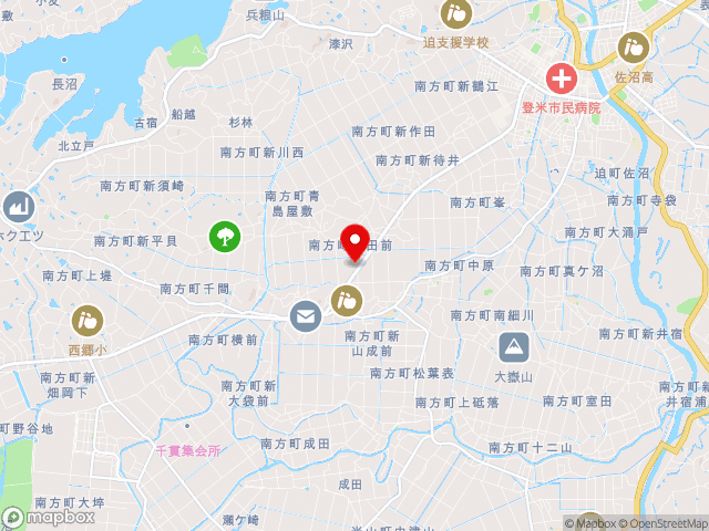 宮城県の道の駅みなみかたの地図