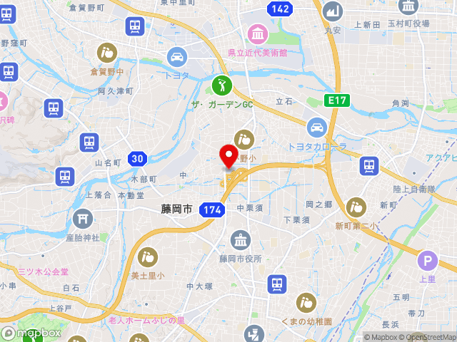 主要地方道前橋長瀞線沿いの道の駅 ららん藤岡の地図