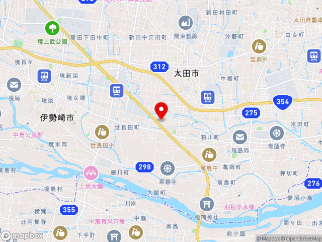 埼玉県の道の駅 おおたの地図
