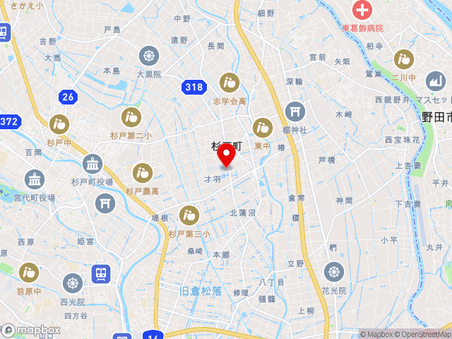 埼玉県の道の駅 アグリパークゆめすぎとの地図