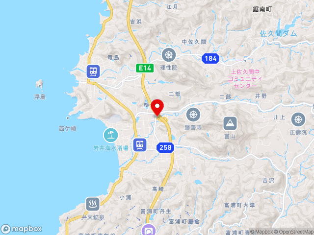 千葉県の道の駅富楽里とみやまの地図