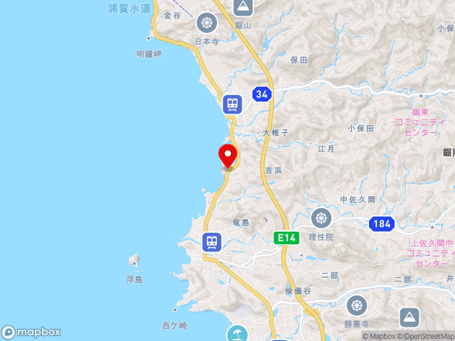 千葉県の道の駅きょなんの地図