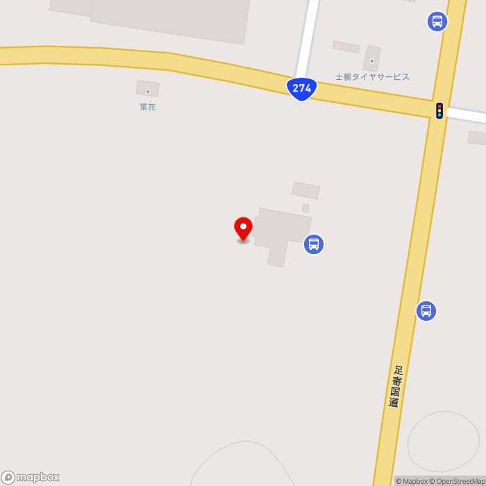 道の駅ピア２１しほろの地図（zoom17）北海道河東郡士幌町字士幌西2線147