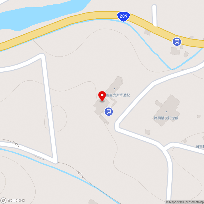 道の駅漢学の里しただの地図（zoom17）新潟県三条市庭月451-1