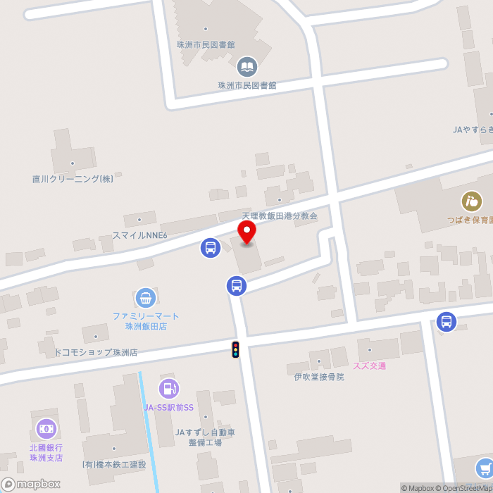 道の駅すずなりの地図（zoom17）石川県珠洲市野々江町シ部15番地