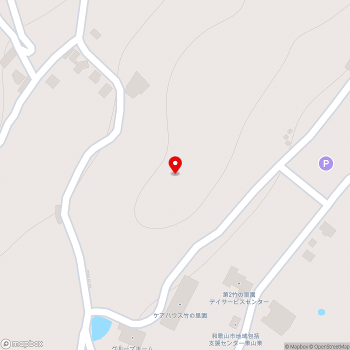 道の駅四季の郷公園の地図（zoom17）和歌山県和歌山市明王寺85番地