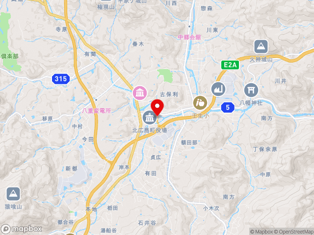道の駅舞ロードＩＣ千代田地図