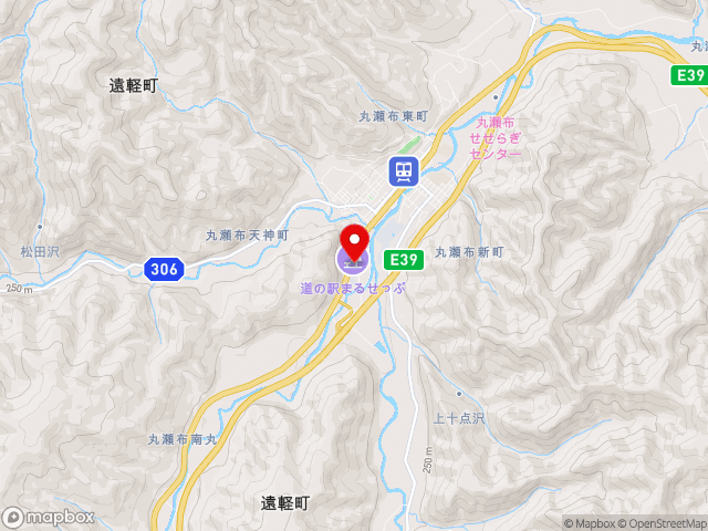 北海道紋別郡湧別町上湧別屯田市街地付近の道の駅 まるせっぷの地図