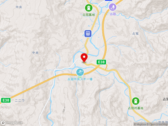 北海道の道の駅自然体感しむかっぷの地図