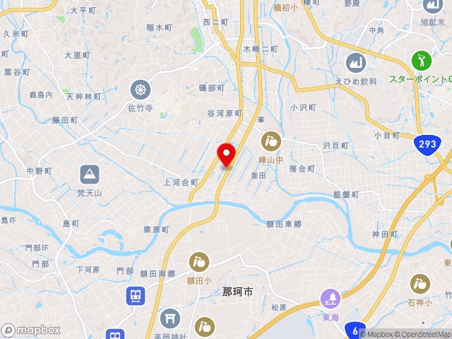 茨城県の道の駅ひたちおおたの地図