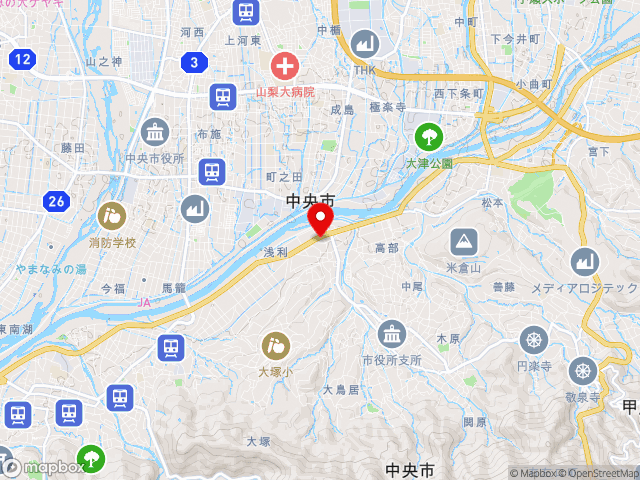 静岡県の道の駅 とよとみの地図