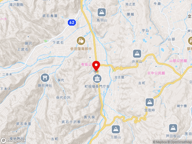 長野県の道の駅 マルメロの駅ながとの地図