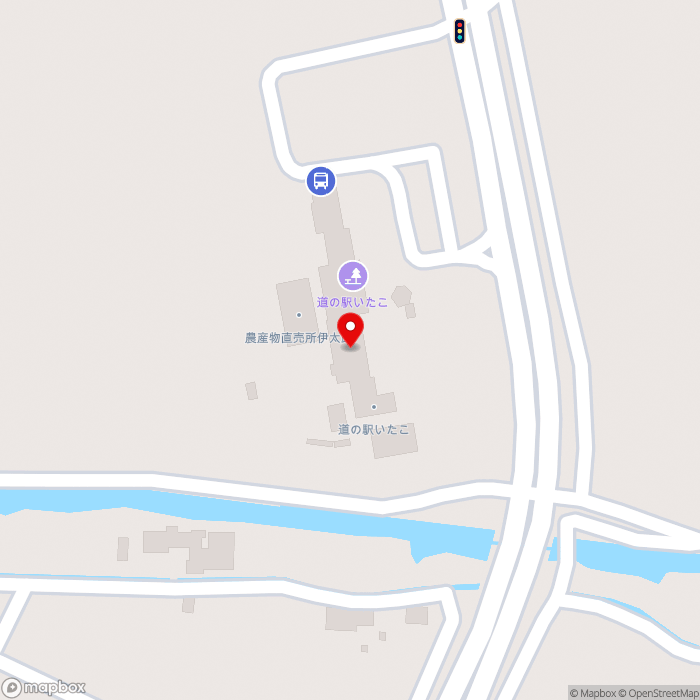 道の駅いたこの地図（zoom17）茨城県潮来市前川1326-1