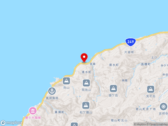 石川県の道の駅 すず塩田村の地図