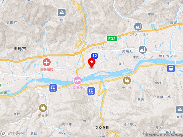 香川県の道の駅 みまの里の地図