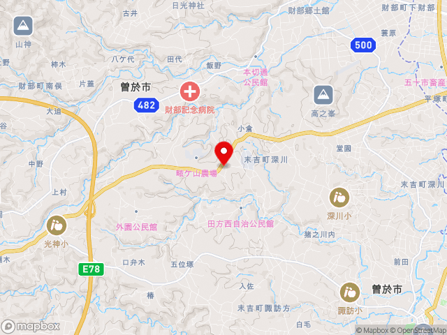 鹿児島県の道の駅すえよしの地図