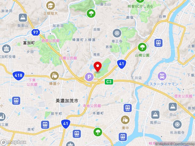 道の駅みのかも地図